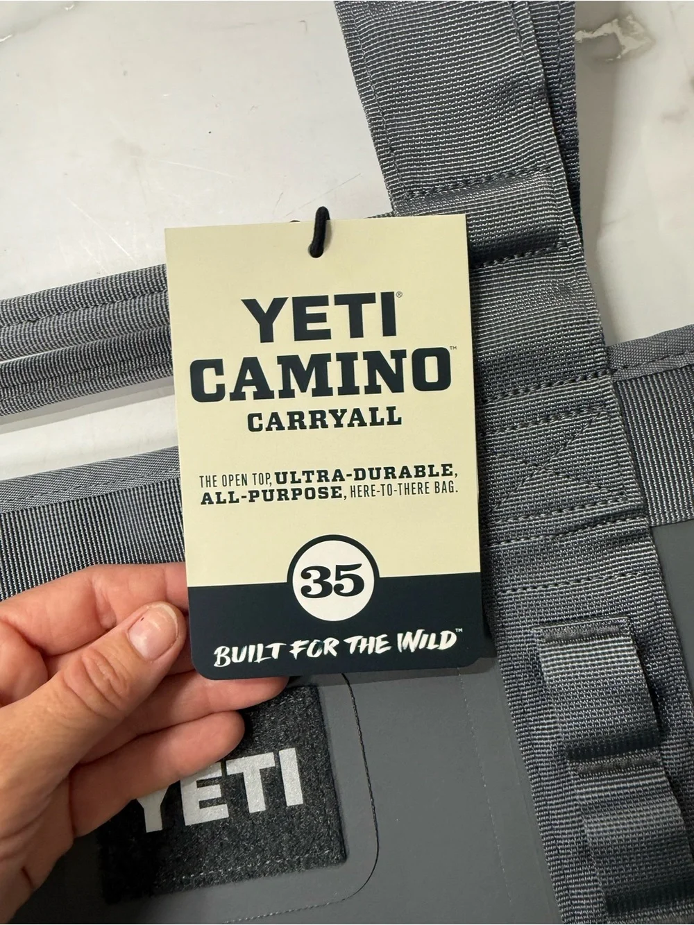 Yeti Camino Carryall 35 Tote Bag - Storm Gray
